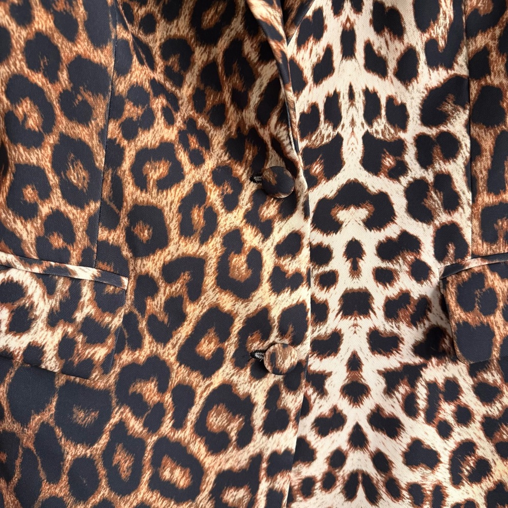 Sandi Structured Blazer - Leopard Print Women's J… - image 8